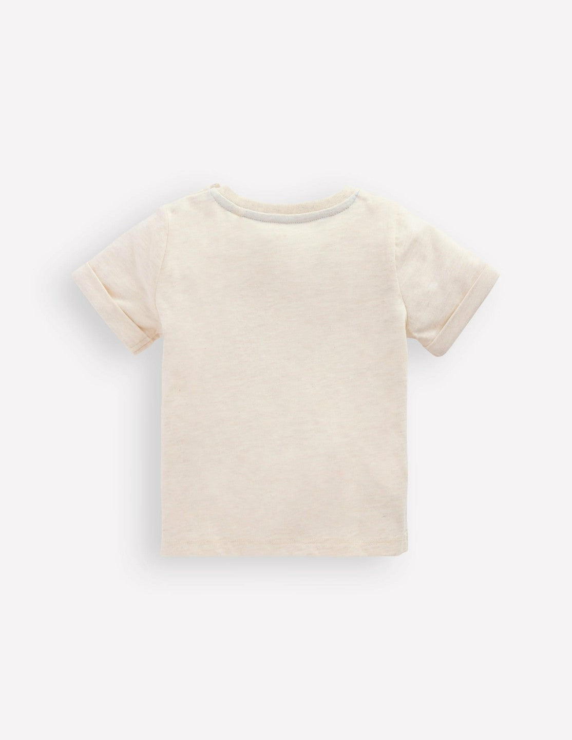 Short Sleeve Logo T-shirt-Ecru Crab / Boden