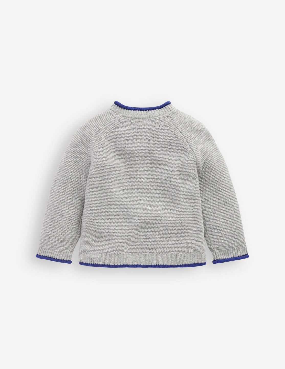 Novelty Logo Cardigan-Grey Marl Cars / Boden Outlet