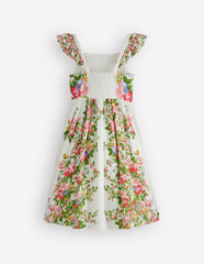 Annalisa Twirly Sundress-Soft Ivory Floral / Boden Sale