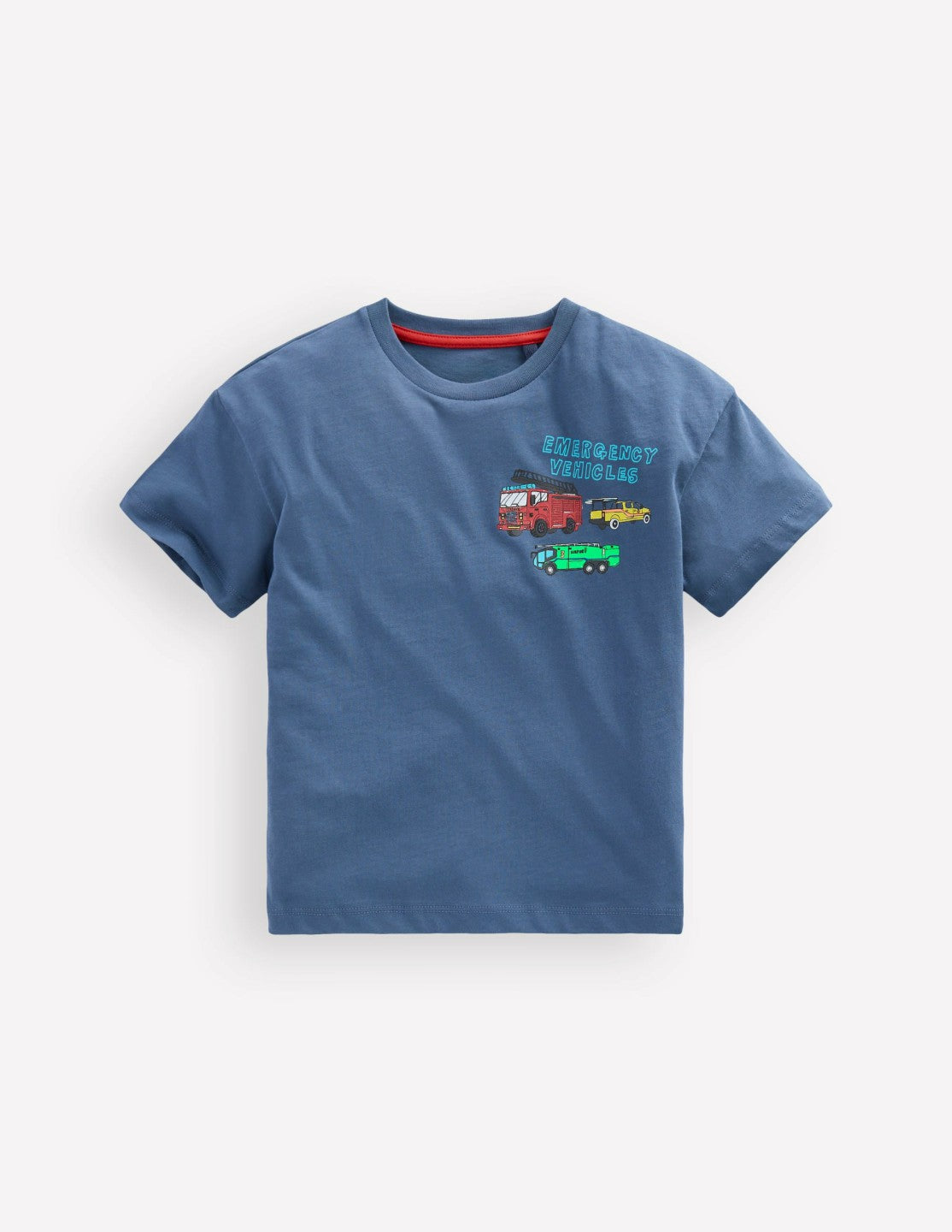Front & Back Graphic T-shirt-Vintage Indigo Truck / Boden Outlet