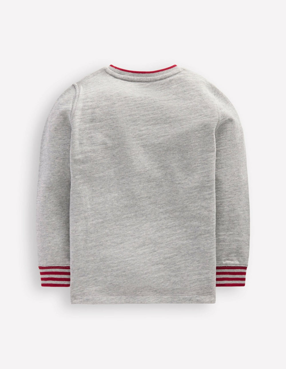 Cosy Mid-weight T-shirt-Grey Marl / Boden Discount