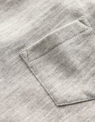 Cosy Mid-weight T-shirt-Grey Marl / Boden Discount