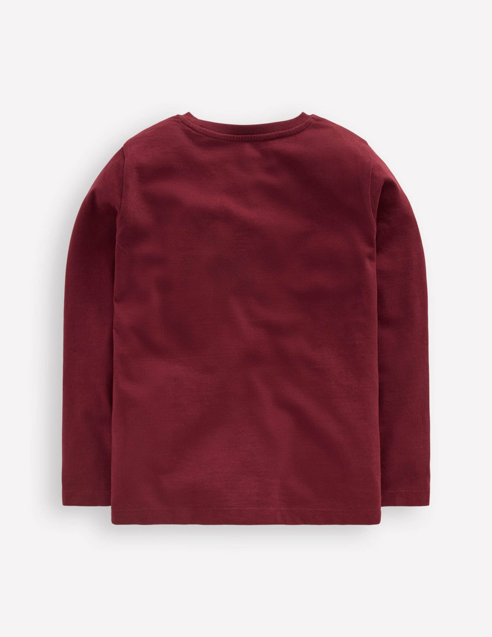 Zip Detail Appliqué T-shirt-Port Reindeer / Boden Sale