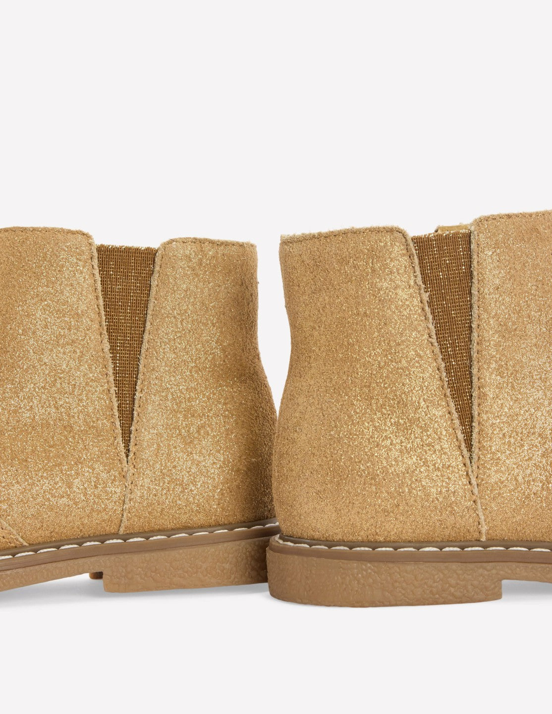 Suede Ankle Boots-Gold / Boden Outlet