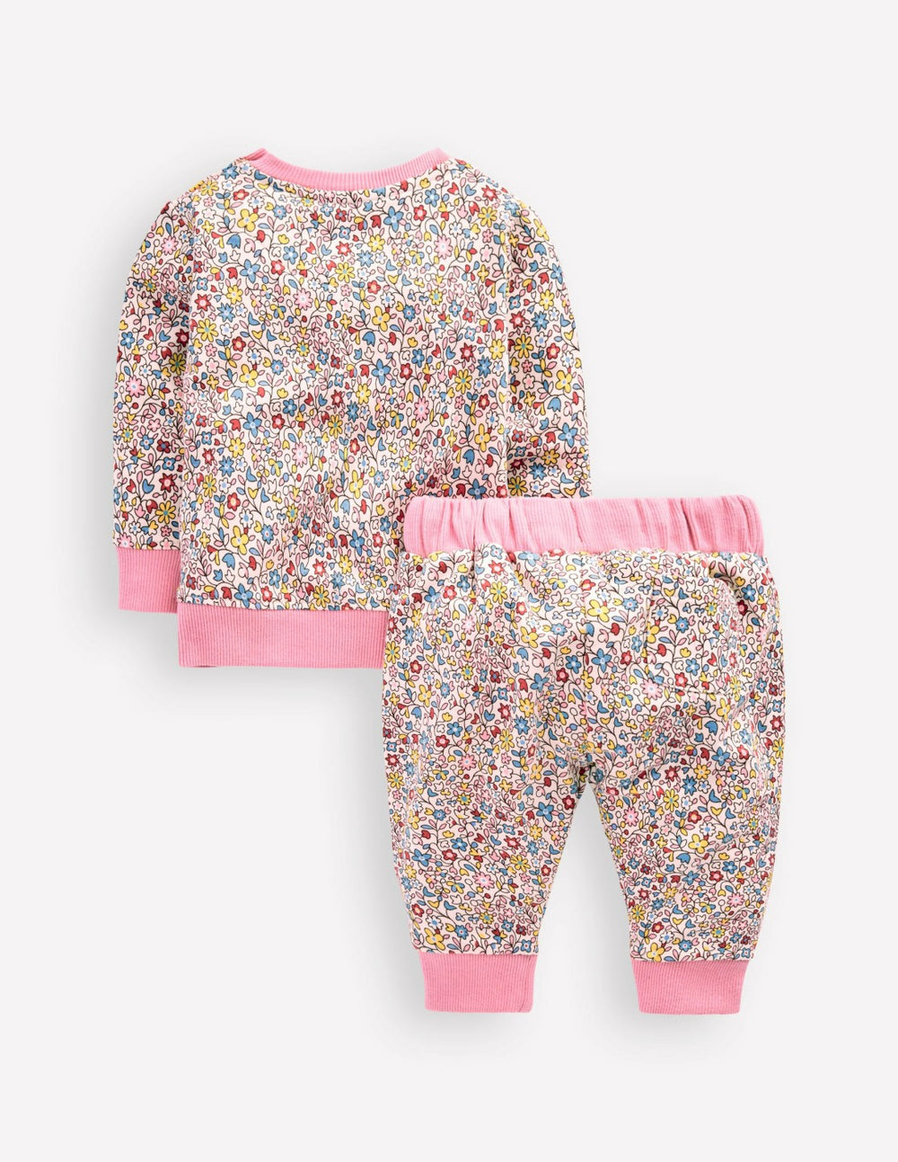 Appliqué Sweatshirt Set-Multi Vintage Floral Ditsy / Boden