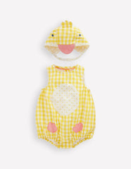 Novelty Easter Set-Pineapple Yellow Gingham Chick / Boden Online
