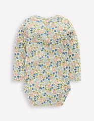 3-pack Pointelle Bodies-Multi Ditsy Floral / Boden