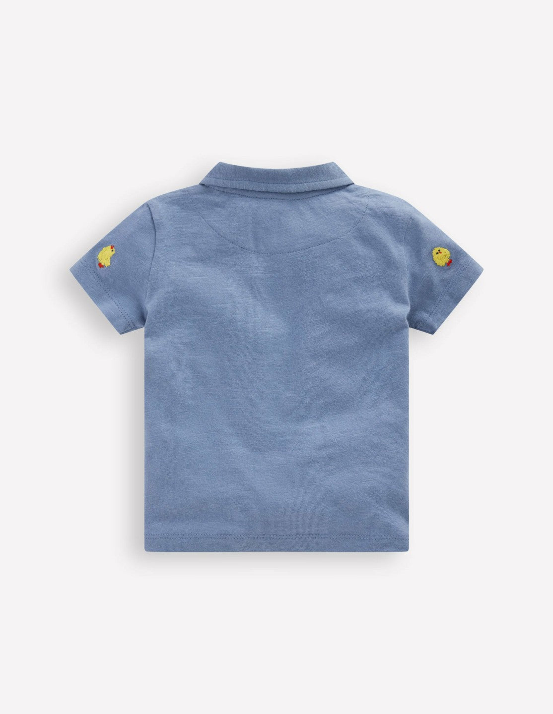 Embroidered Polo-Light Blue Fluffy Chicks / Boden Outlet