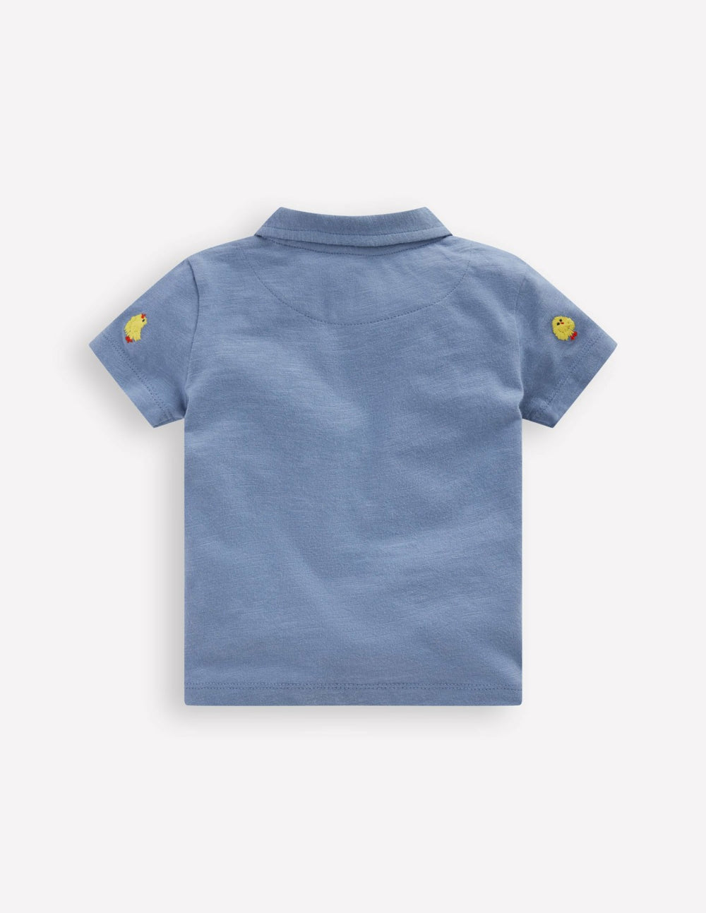 Embroidered Polo-Light Blue Fluffy Chicks / Boden Outlet