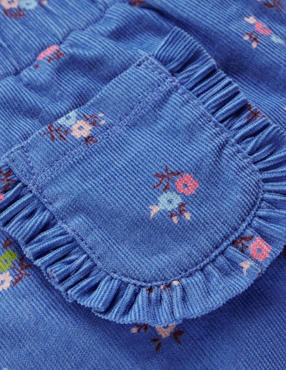 Cosy Lined Pants-Bluejay Blue Spaced Ditsy / Boden us
