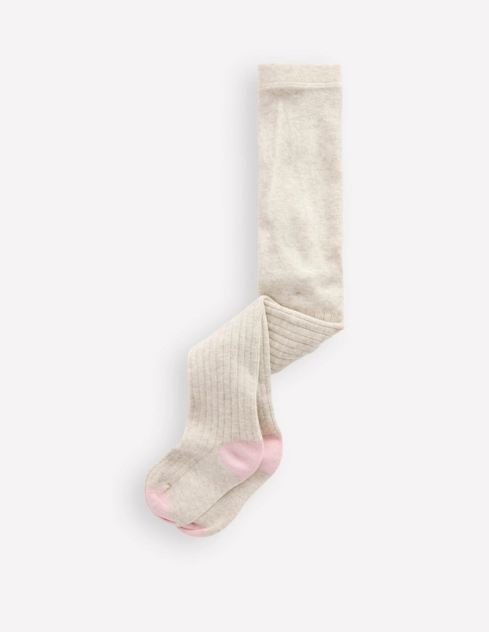 Baby Ribbed Tights-Oatmeal / Boden us