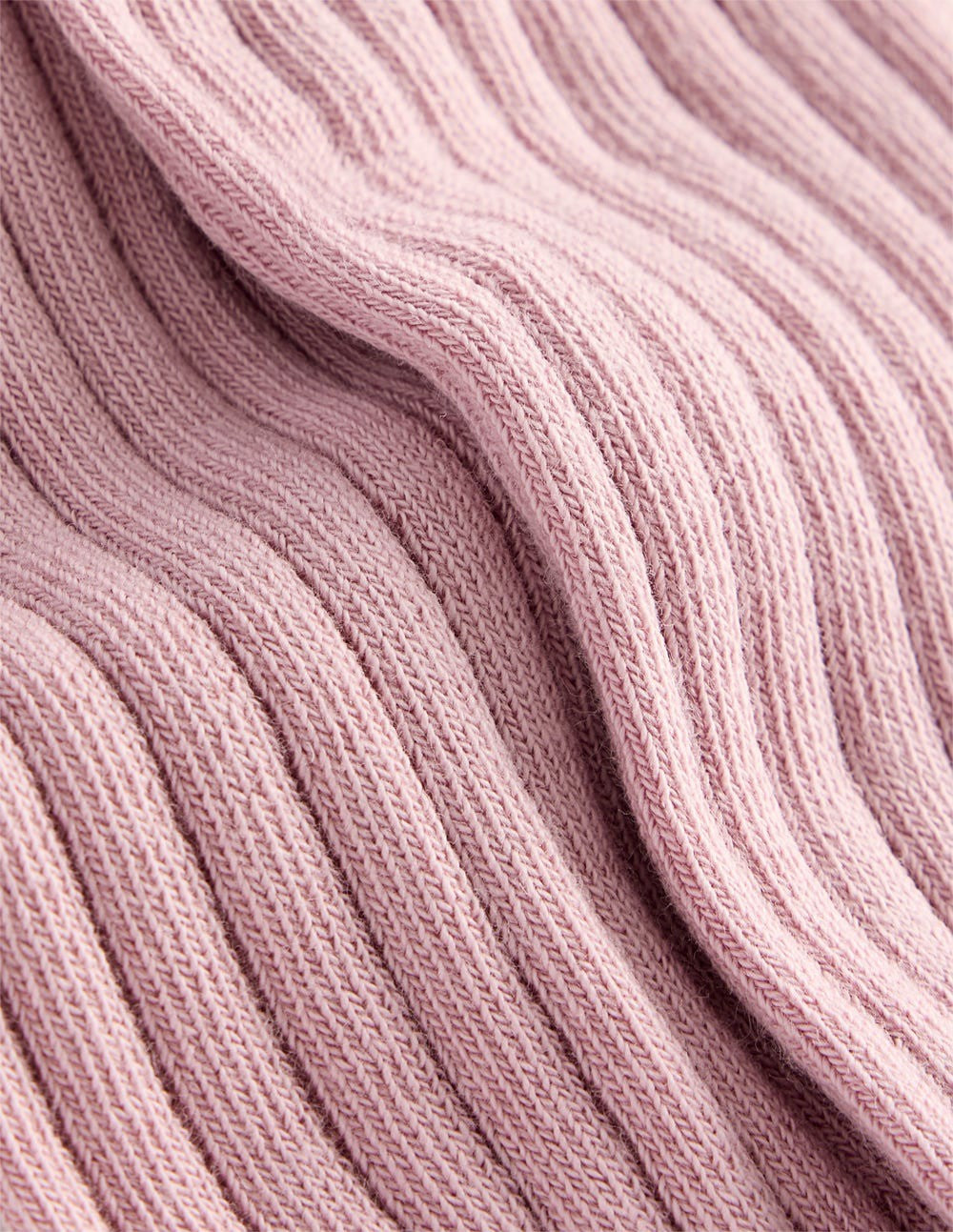 Baby Ribbed Tights-Vintage Pink / Boden
