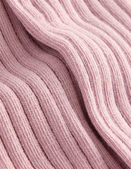 Baby Ribbed Tights-Vintage Pink / Boden
