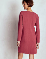 Colette Ottoman Shift Dress-Ruby Red / Boden Sale