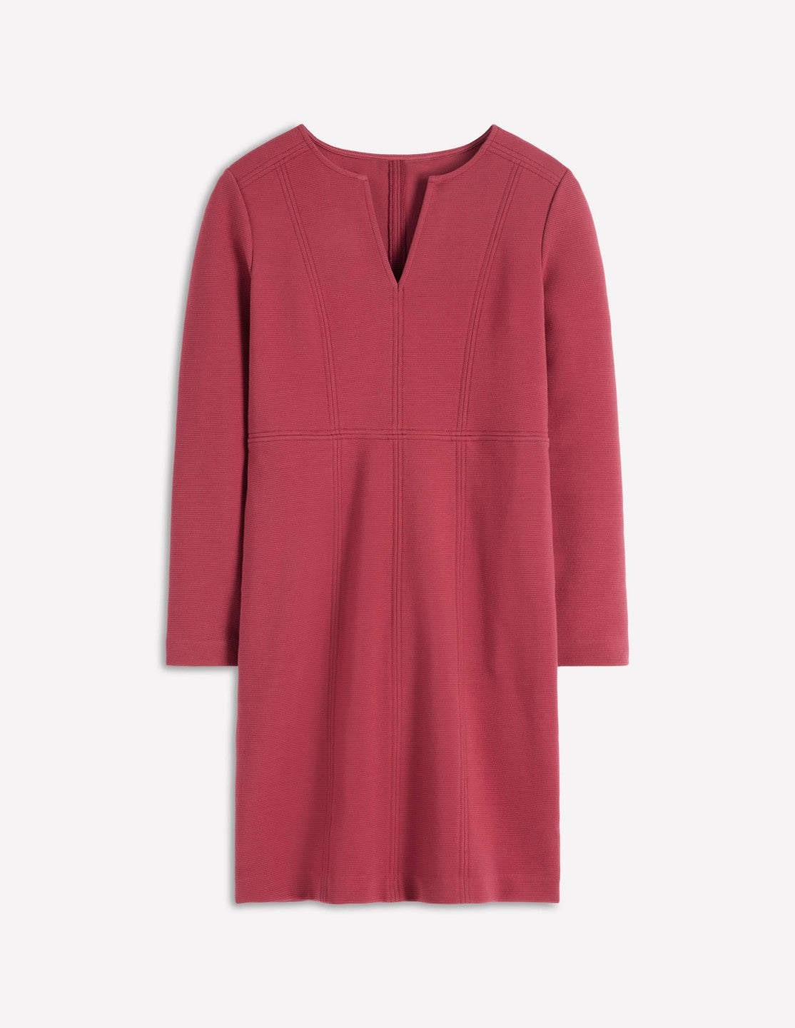 Colette Ottoman Shift Dress-Ruby Red / Boden Sale