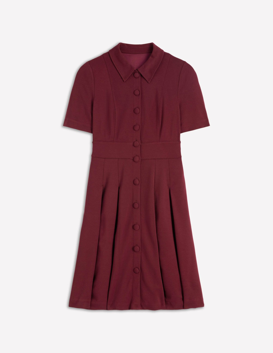 Bridget Ponte Short Dress-Deep Wisteria / Boden Discount