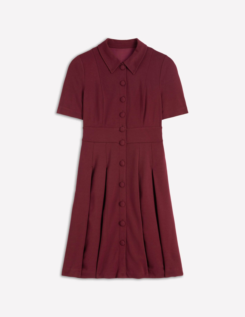 Bridget Ponte Short Dress-Deep Wisteria / Boden Discount