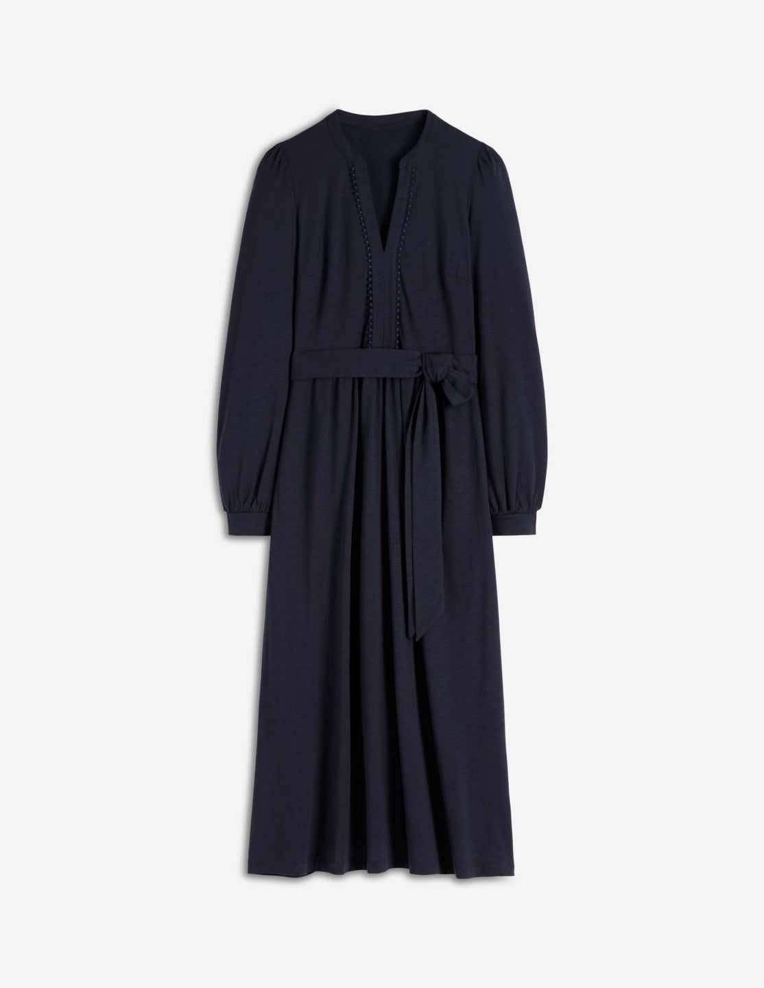 Naomi Long Sleeve Jersey Dress-Navy / Boden us