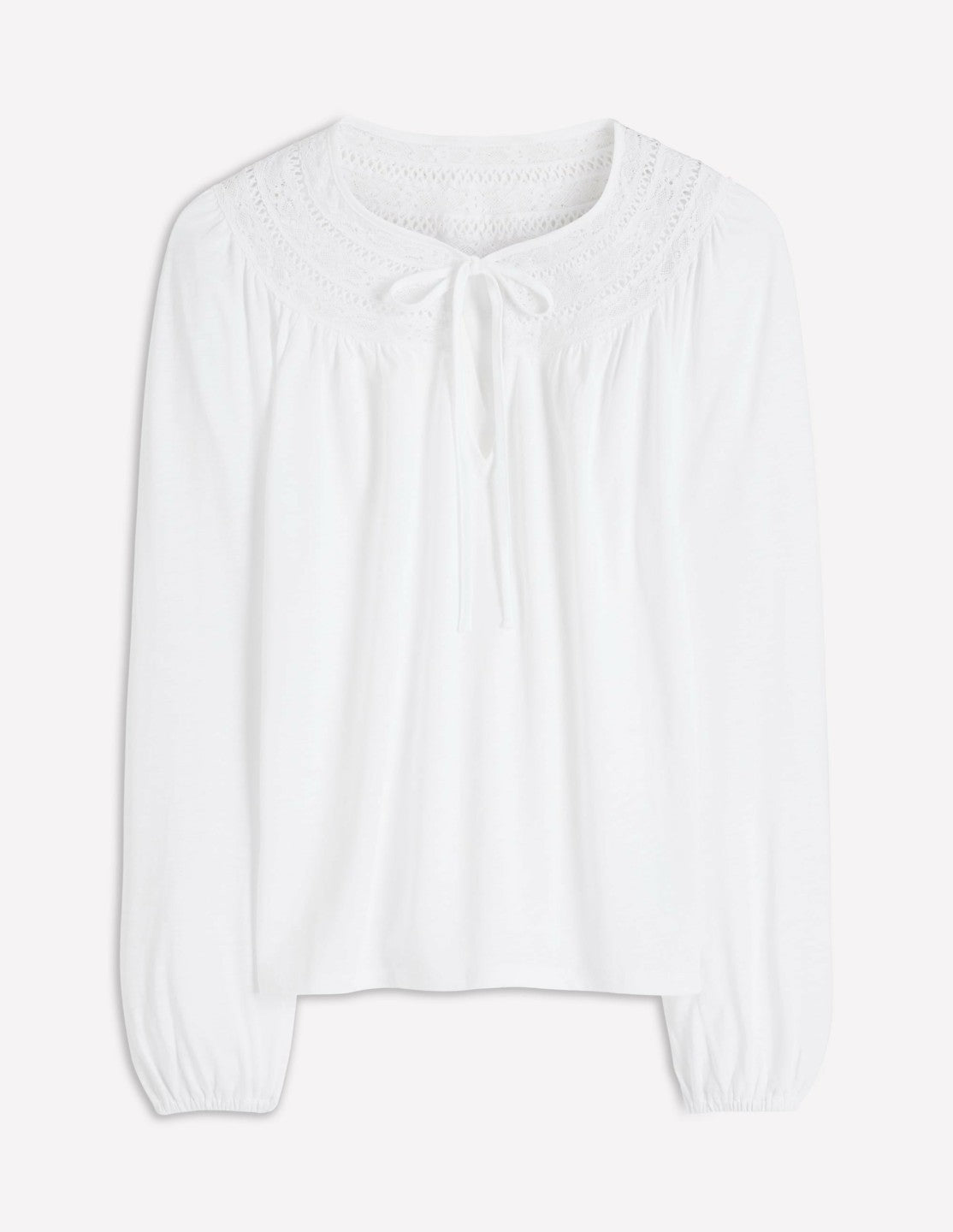 Edi Trim Detail Top-White / Boden Sale