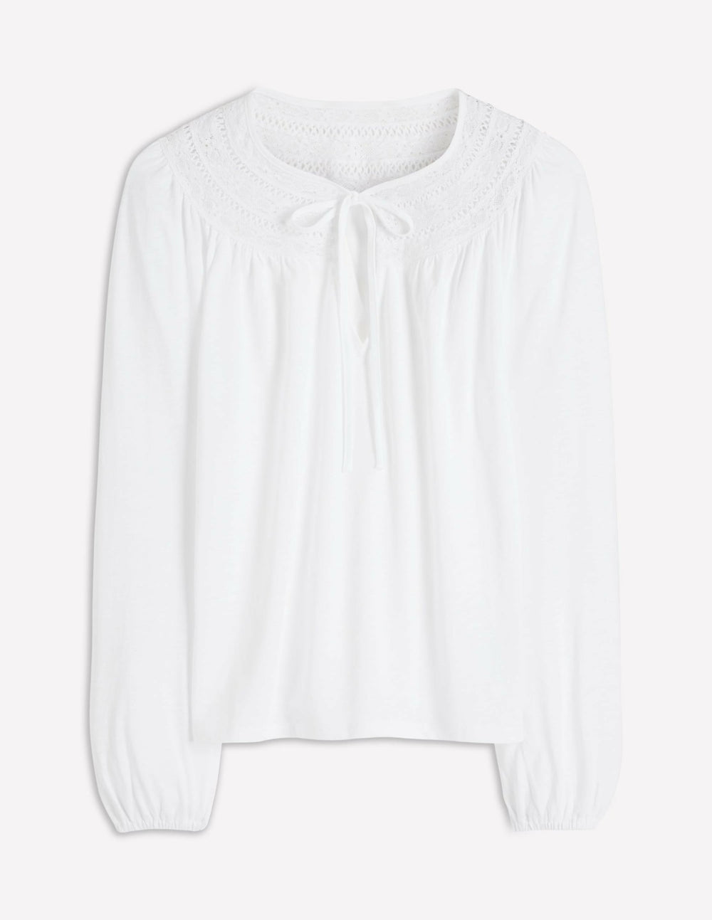 Edi Trim Detail Top-White / Boden Sale