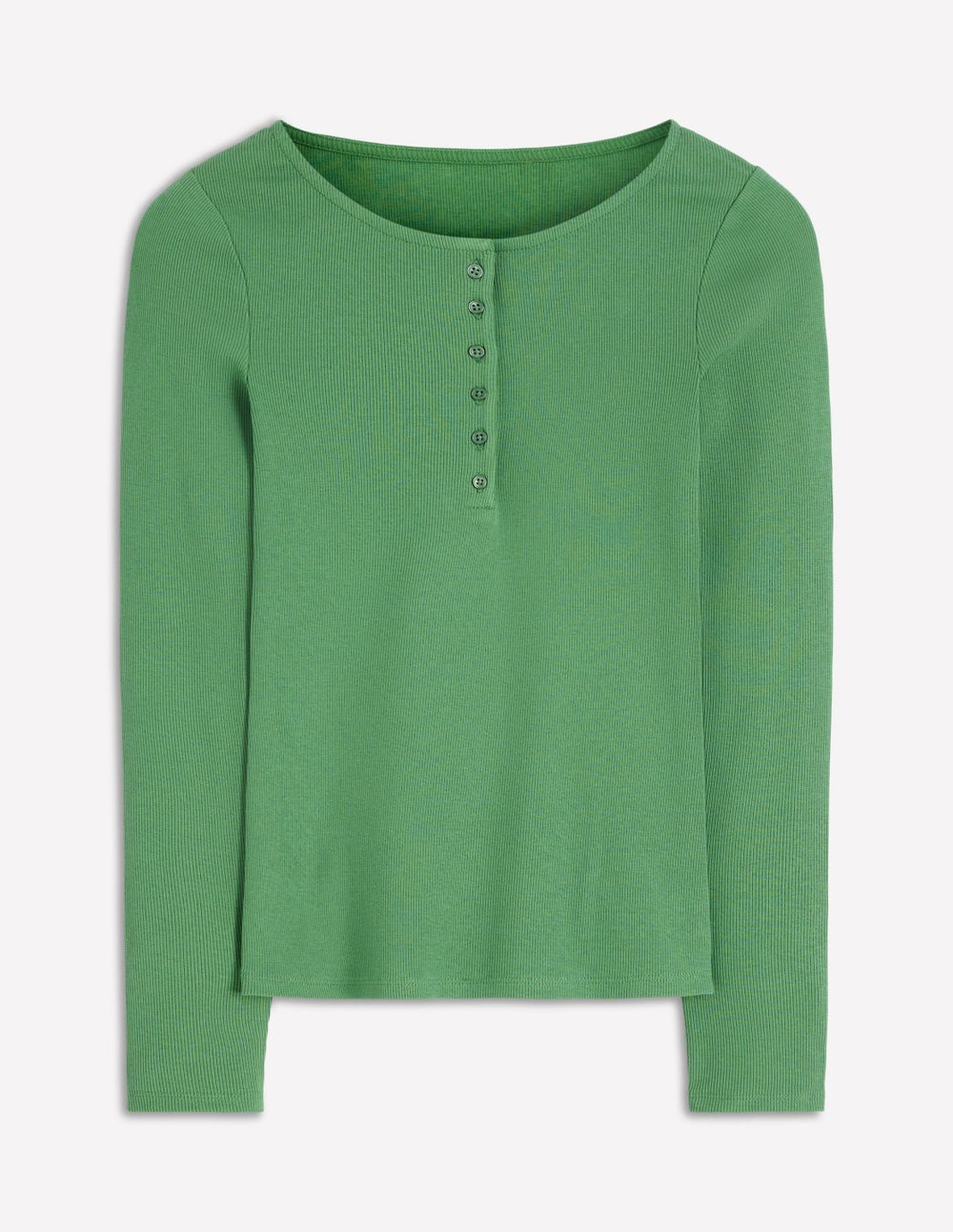 Rib Henley-Willow Green / Boden