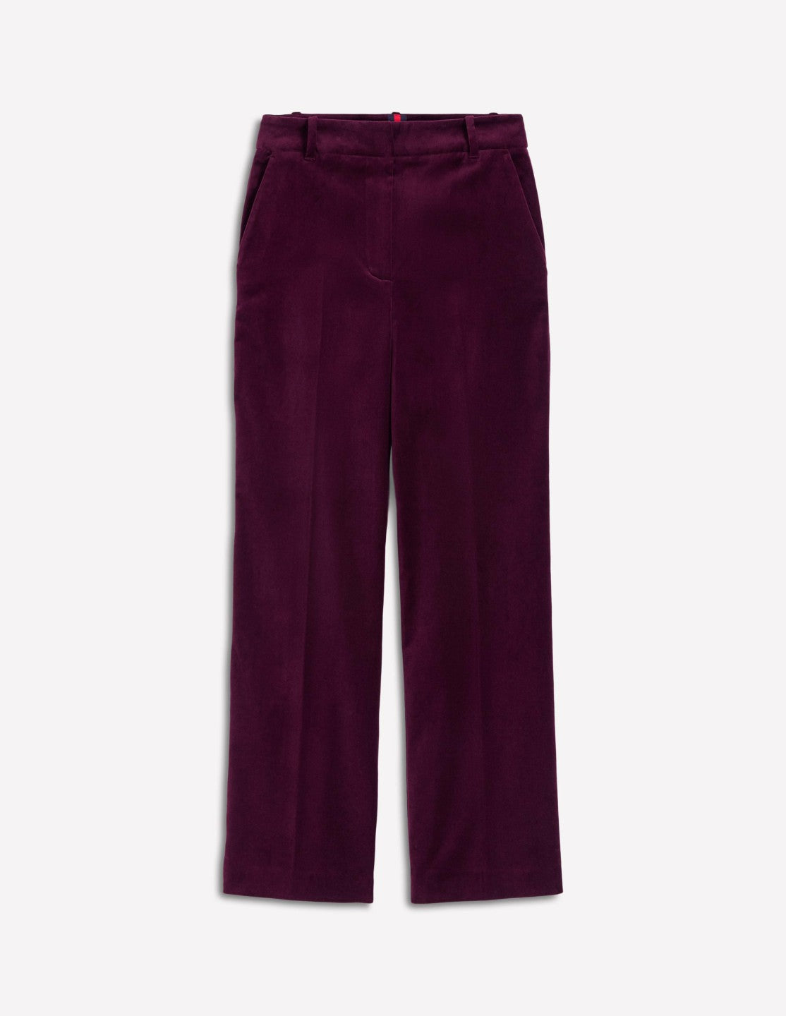 Canonbury Velvet Pants-Dark Cherry / Boden On sale