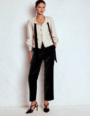 Canonbury Velvet Pants-Black / Boden us