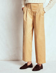 Bloomsbury Cord Pants-Stone / Boden