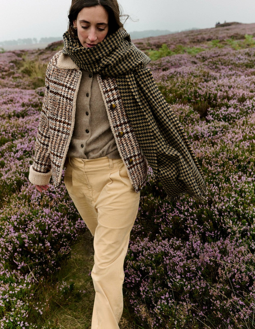 Bloomsbury Cord Pants-Stone / Boden