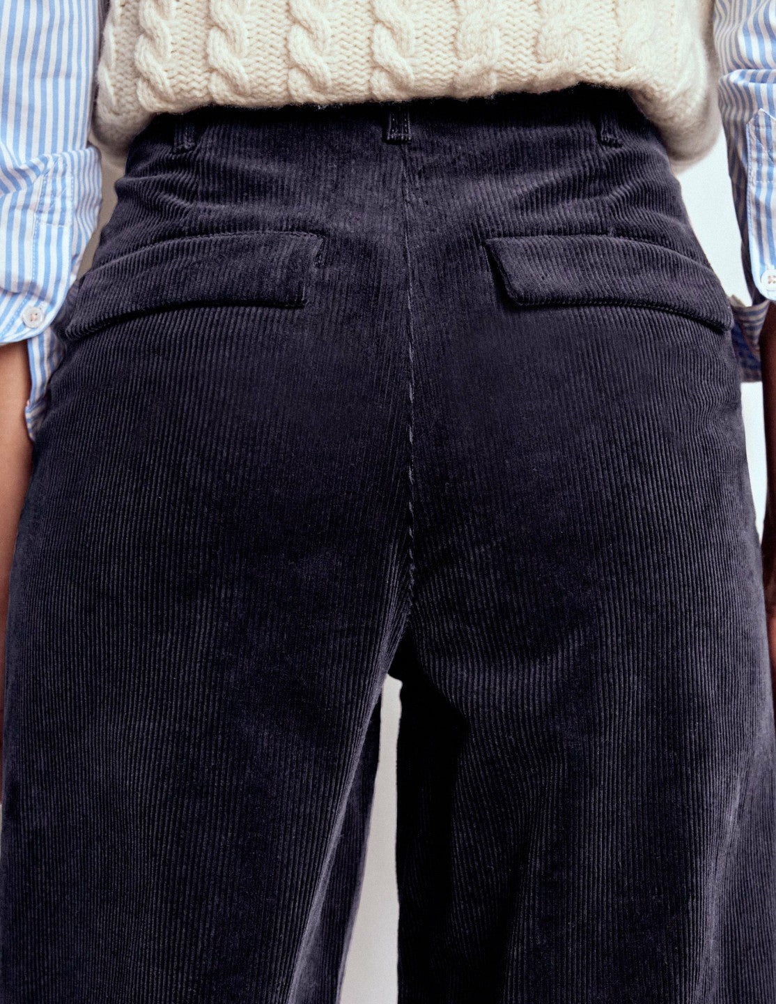 Bloomsbury Cord Pants-NAVY / Boden Sale