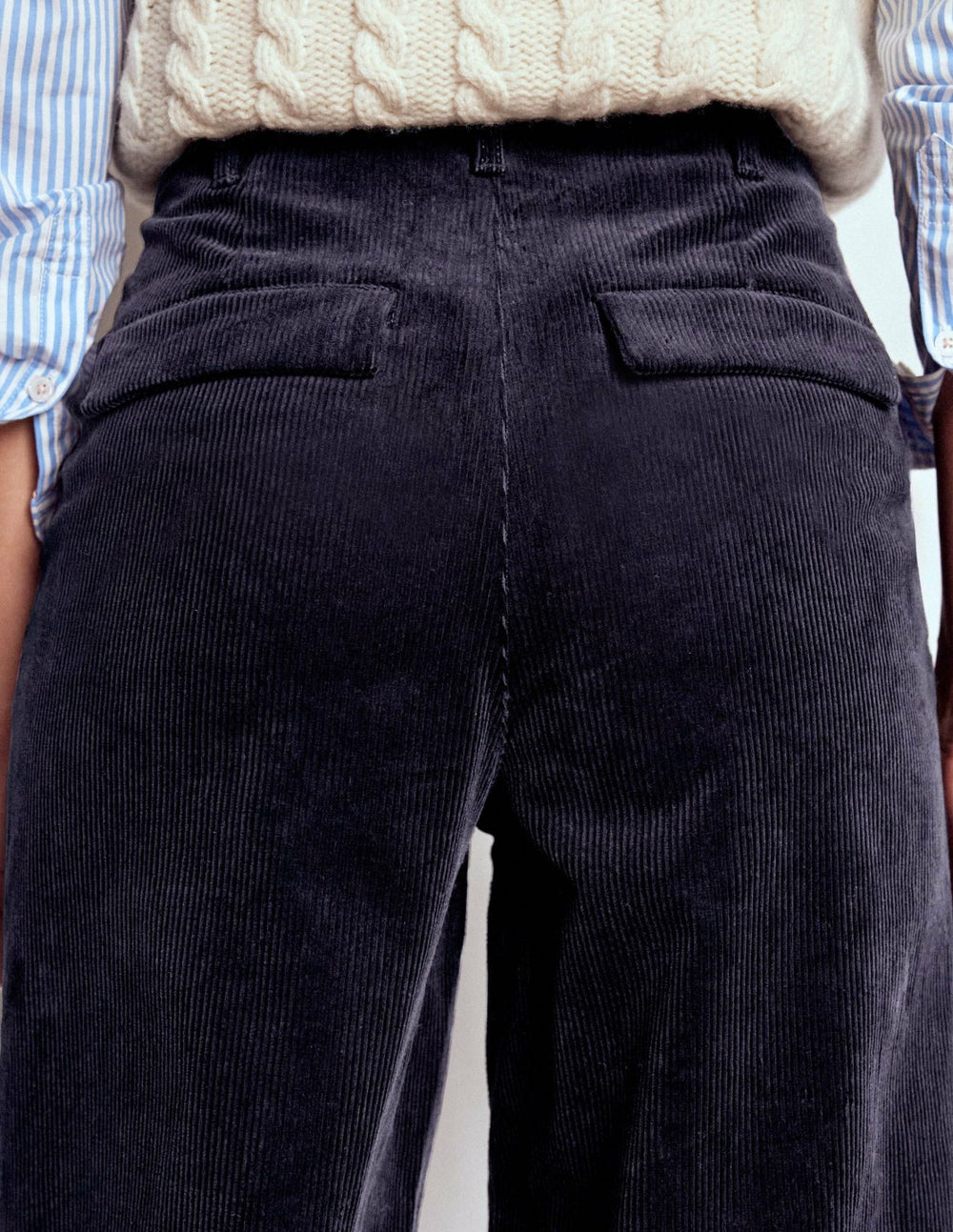 Bloomsbury Cord Pants-NAVY / Boden Sale