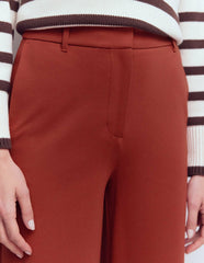 Belgravia Ponte Pants-Burnt Orange / Boden Outlet