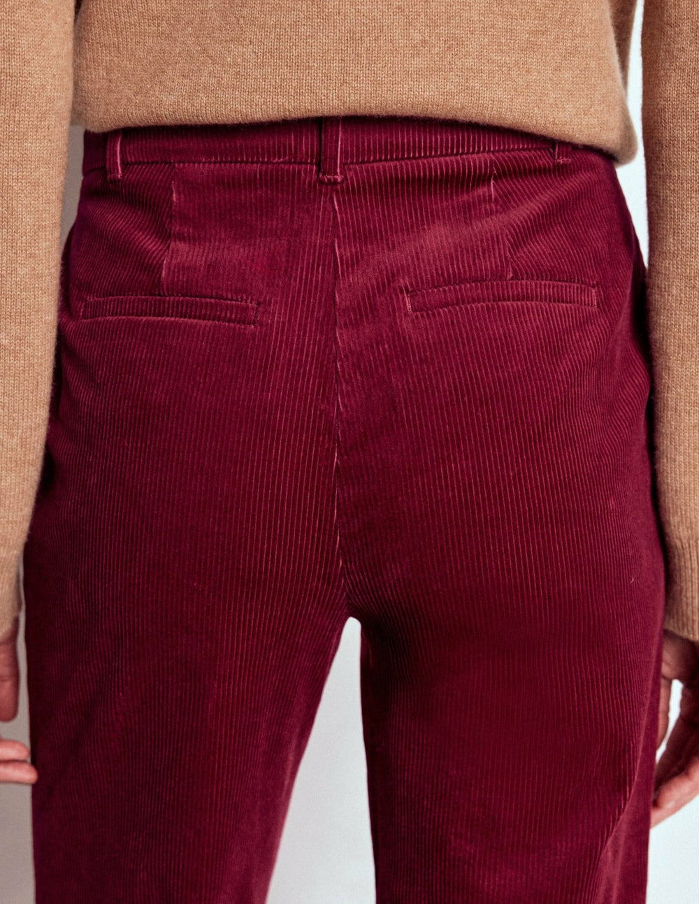 Canonbury Cord Pants-Burgundy Red / Boden us