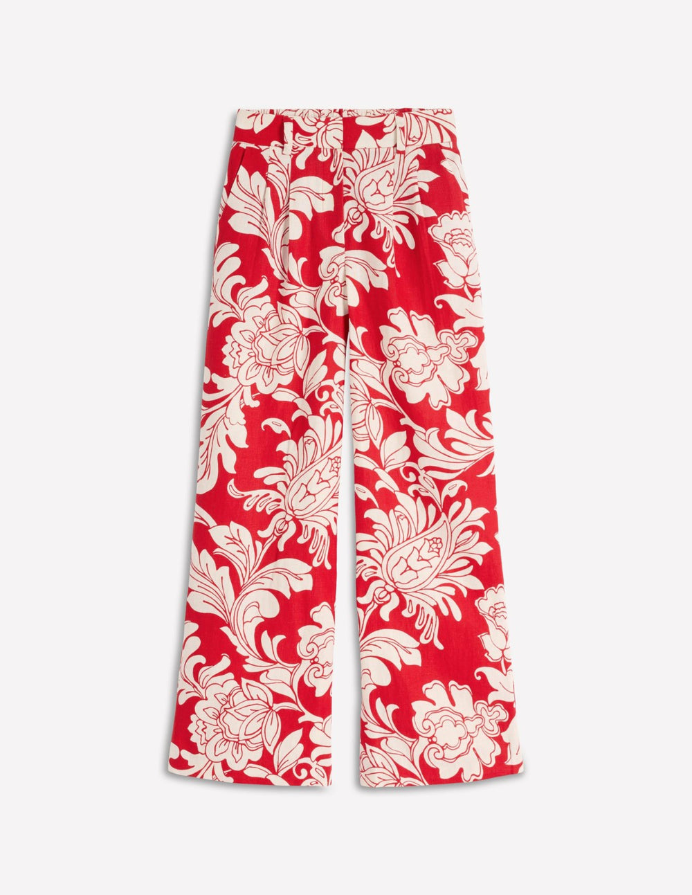 Kensington Linen Pants-Botanical Flourish / Boden