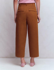 Bloomsbury Cotton Pants-Russet / Boden us