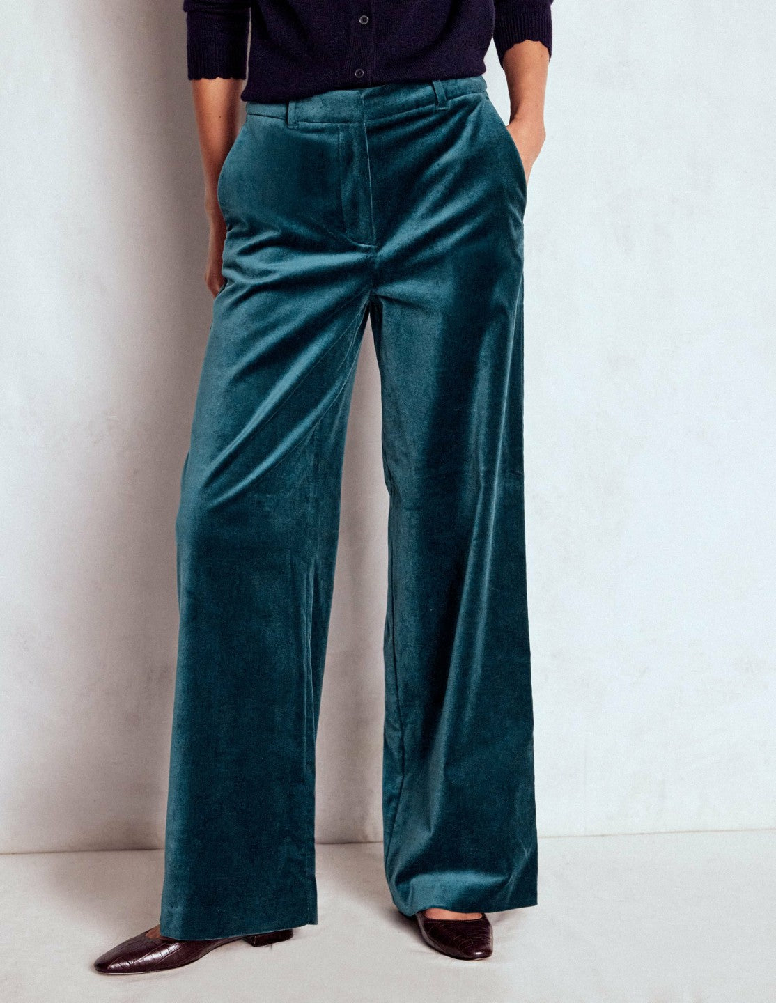 Belgravia Tailored Pants-Midnight Teal / Boden us