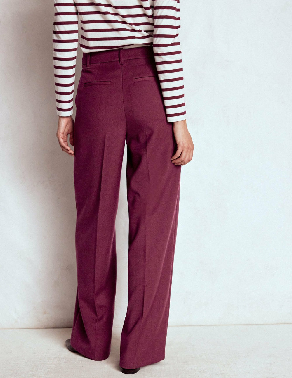Belgravia Tailored Pants-Deep Wisteria / Boden