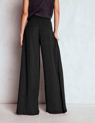 Regent Wide Leg Pants-Black / Boden Sale