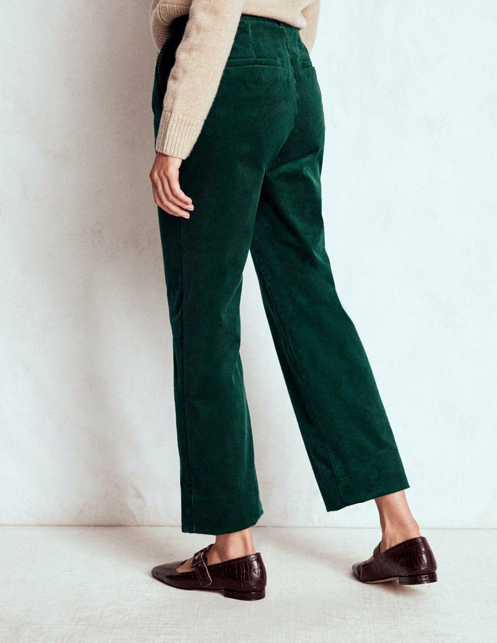 Canonbury Cord Pants-Emerald Night / Boden us