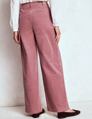 Belgravia Chunky Cord Pants-Blushing Rose / Boden