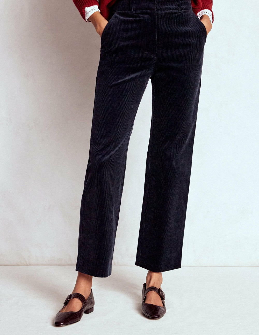 Canonbury Cord Pants-Navy / Boden Sale