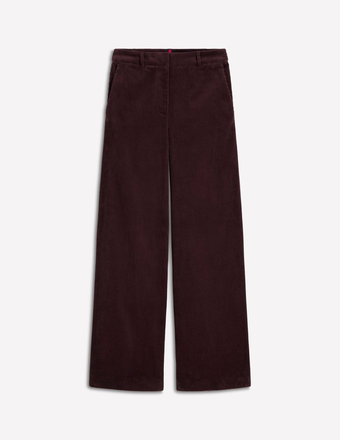 Belgravia Chunky Cord Pants-Deep Aubergine / Boden Online