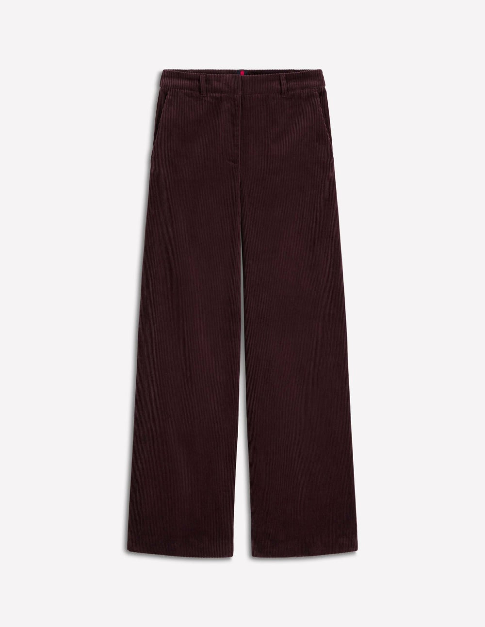 Belgravia Chunky Cord Pants-Deep Aubergine / Boden Online