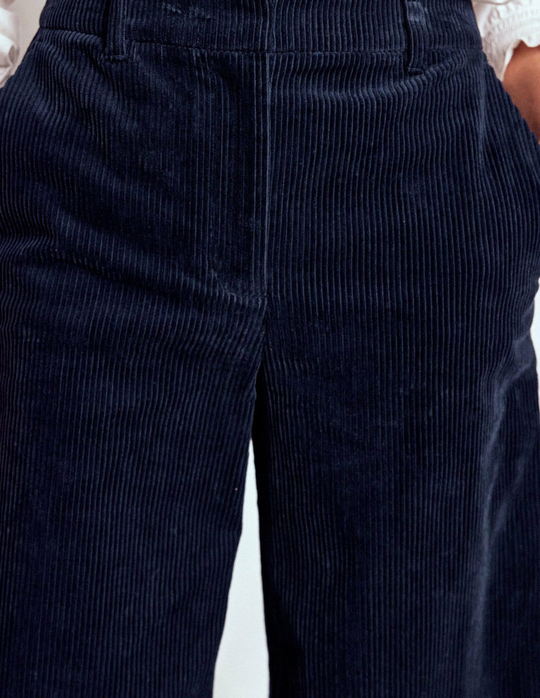 Belgravia Chunky Cord Pants-Navy / Boden Discount