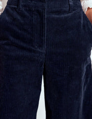 Belgravia Chunky Cord Pants-Navy / Boden Discount