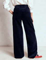 Belgravia Chunky Cord Pants-Navy / Boden Discount