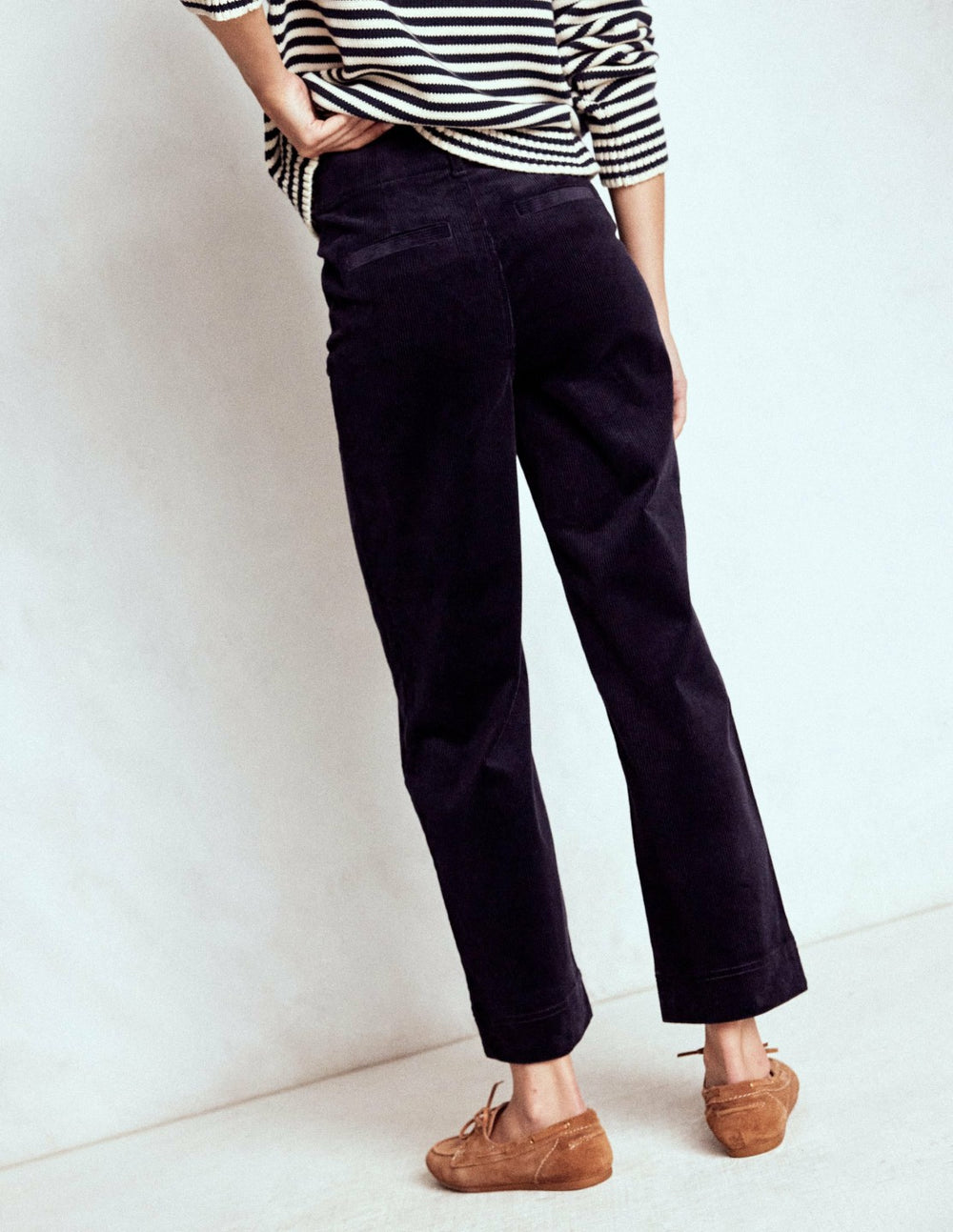 Primrose Cord Pants-Navy / Boden On sale
