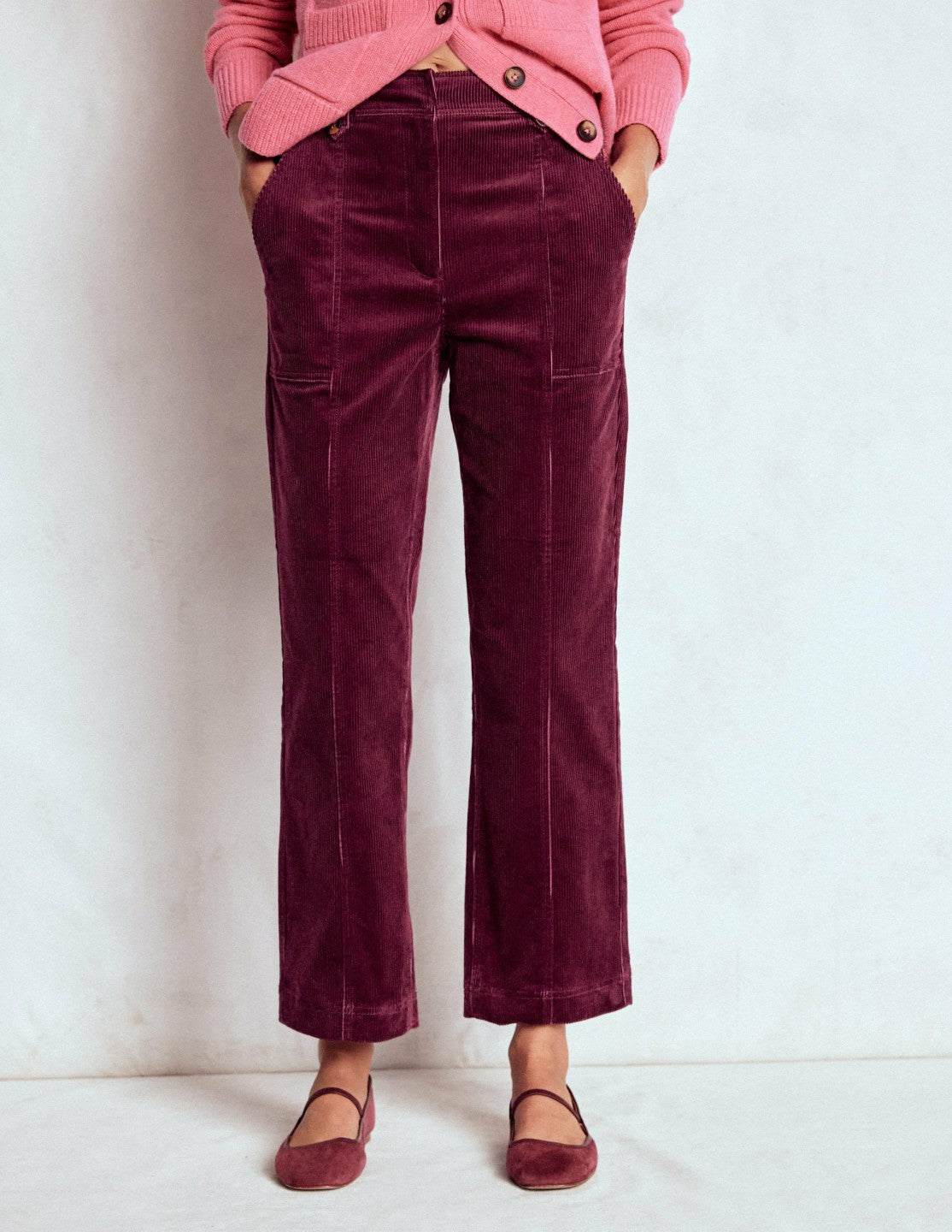 Pimlico Cord Pants-Deep Wisteria / Boden us