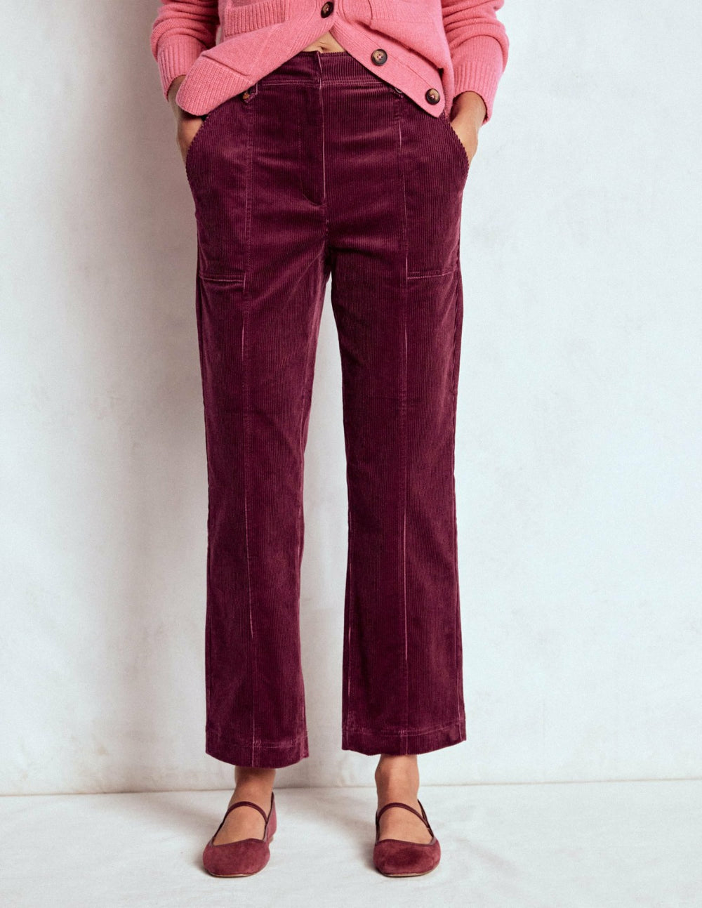 Pimlico Cord Pants-Deep Wisteria / Boden us
