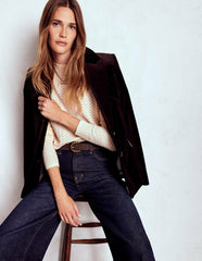 Diane Pointelle Sweater-Warm Ivory / Boden Discount